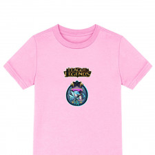 League of Legends Gwen Tee Shirt T-Shirt Short Sleeve - Gwen Tamagotchi Potrait