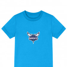 NBA Charlotte Hornets Tee Shirt T-Shirt Short Sleeve - Charlotte Hornets Team Single Logo