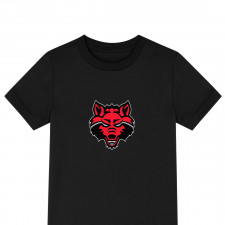 Arkansas State Red Wolves Tee Shirt T-Shirt Short Sleeve - Arkansas State Red Wolves College Football Team Single Logo