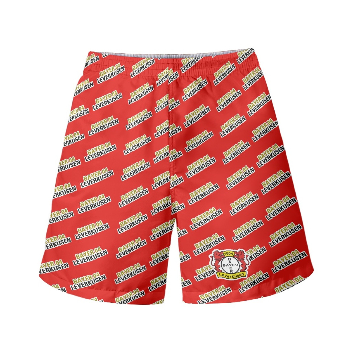 Bayer Leverkusen Football Club Beach Shorts Swim Pants Swimming Trunks - Leverkusen Football Club Medley Monogram Wordmark