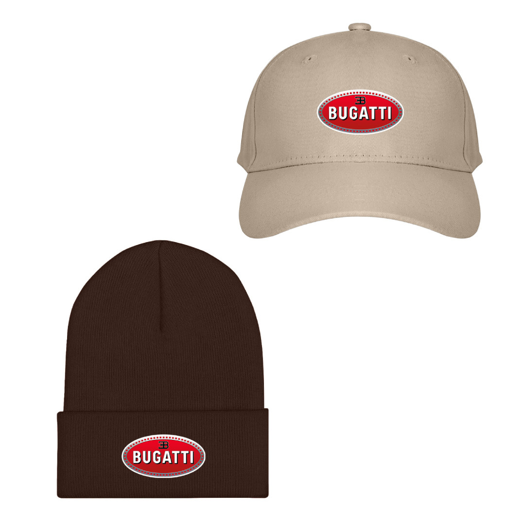 Buggati Baseball Cap Beanie Hat - Buggati Logo 2015-2022