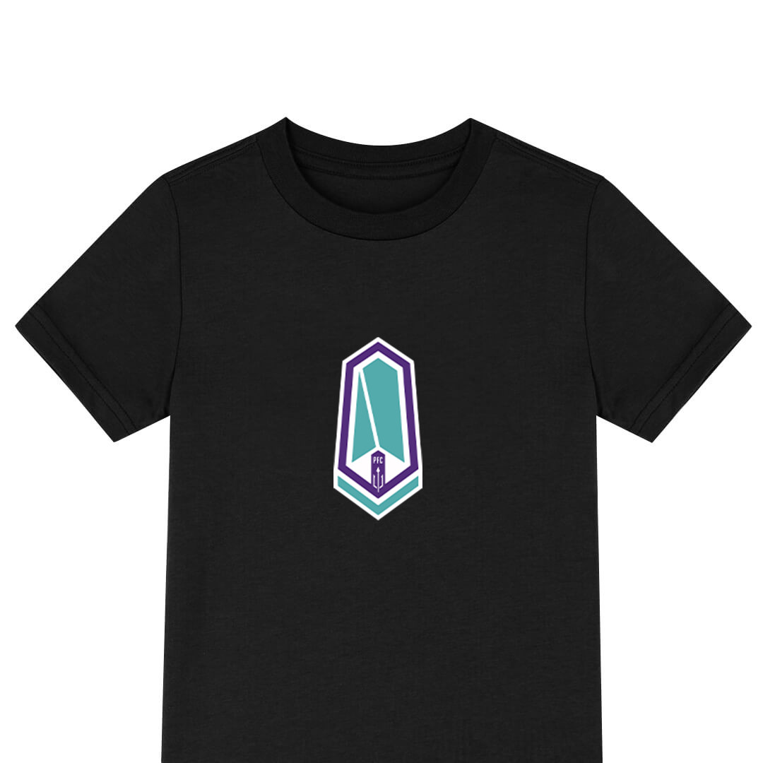 Pacific FC Football Club Tee Shirt T-Shirt Short Sleeve - Pacific FC Football Club Single Logo