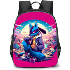 Pokemon Lucario Backpack StudentPack - Lucario Streetwear Portrait