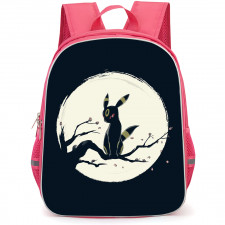 Pokemon Umbreon Backpack StudentPack - Umbreon Silhouette Black Background