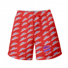 Rakow Czestochowa Beach Shorts Swim Pants Swimming Trunks - Czestochowa Football Club Medley Monogram Wordmark