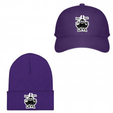 Cuphead The Devil Baseball Cap Beanie Hat - The Devil Don't Deal with Devil Sticker Art