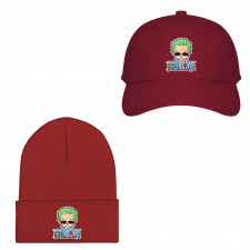 One Piece Zoro Baseball Cap Beanie Hat - Zoro Avatar Chibi Art