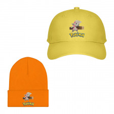 Pokemon Timburr Baseball Cap Beanie Hat - Timburr Character Series Art