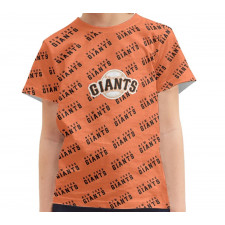 MLB San Francisco Giants Tee T-Shirt - San Francisco Giants Medley Monogram Wordmark