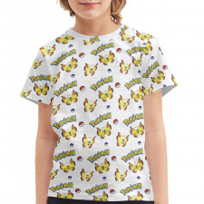 Pokemon Vivillon Tee Shirt T-Shirt Short Sleeve - Continental Vivillon Character Series Art