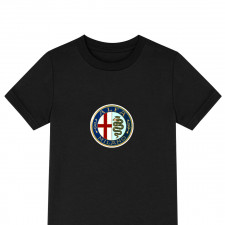 Alfa Romeo Tee Shirt T-Shirt Short Sleeve - Alfa Romeo Logo 1910-1915