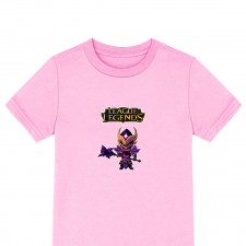 League of Legends Mordekaiser Tee Shirt T-Shirt Short Sleeve - Mordekaiser Chibi Art