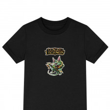 League of Legends Twitch Tee Shirt T-Shirt Short Sleeve - Twitch Chibi Art