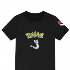 Pokemon Dratini Tee Shirt T-Shirt Short Sleeve - Dratini Character Series Art