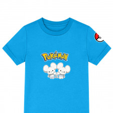 Pokemon Tandemaus Tee Shirt T-Shirt Short Sleeve - Tandemaus Character Series Art