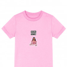 Selena Gomez Tee Shirt T-Shirt Short Sleeve - Selena Gomez Team Selena Sticker Art