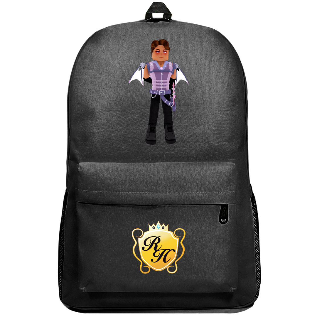 Roblox Royale High Backpack Superpack - Steampunk Inventor Boy Character Art Series