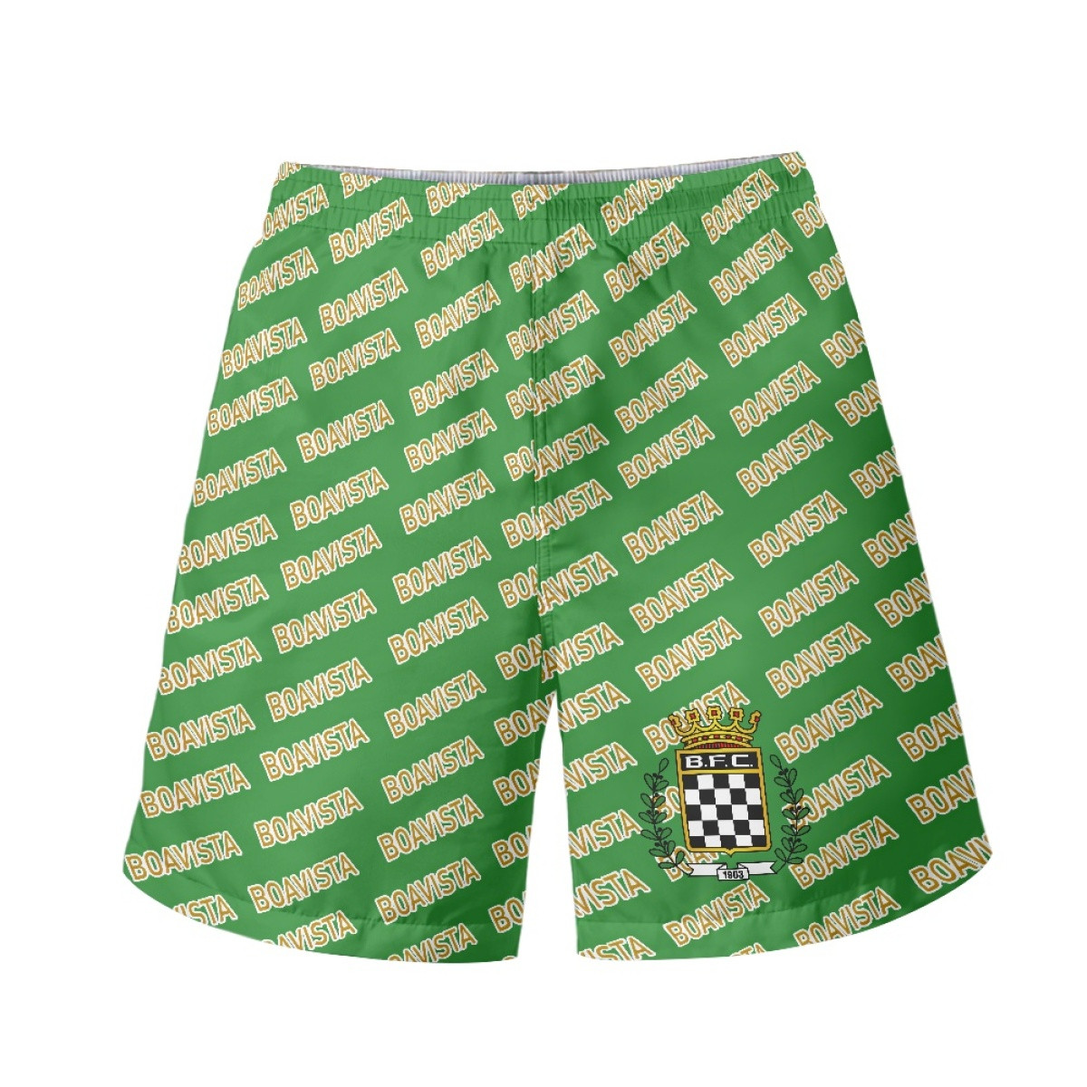 Boavista FC Beach Shorts Swim Pants Swimming Trunks - Boavista Football Club Medley Monogram Wordmark