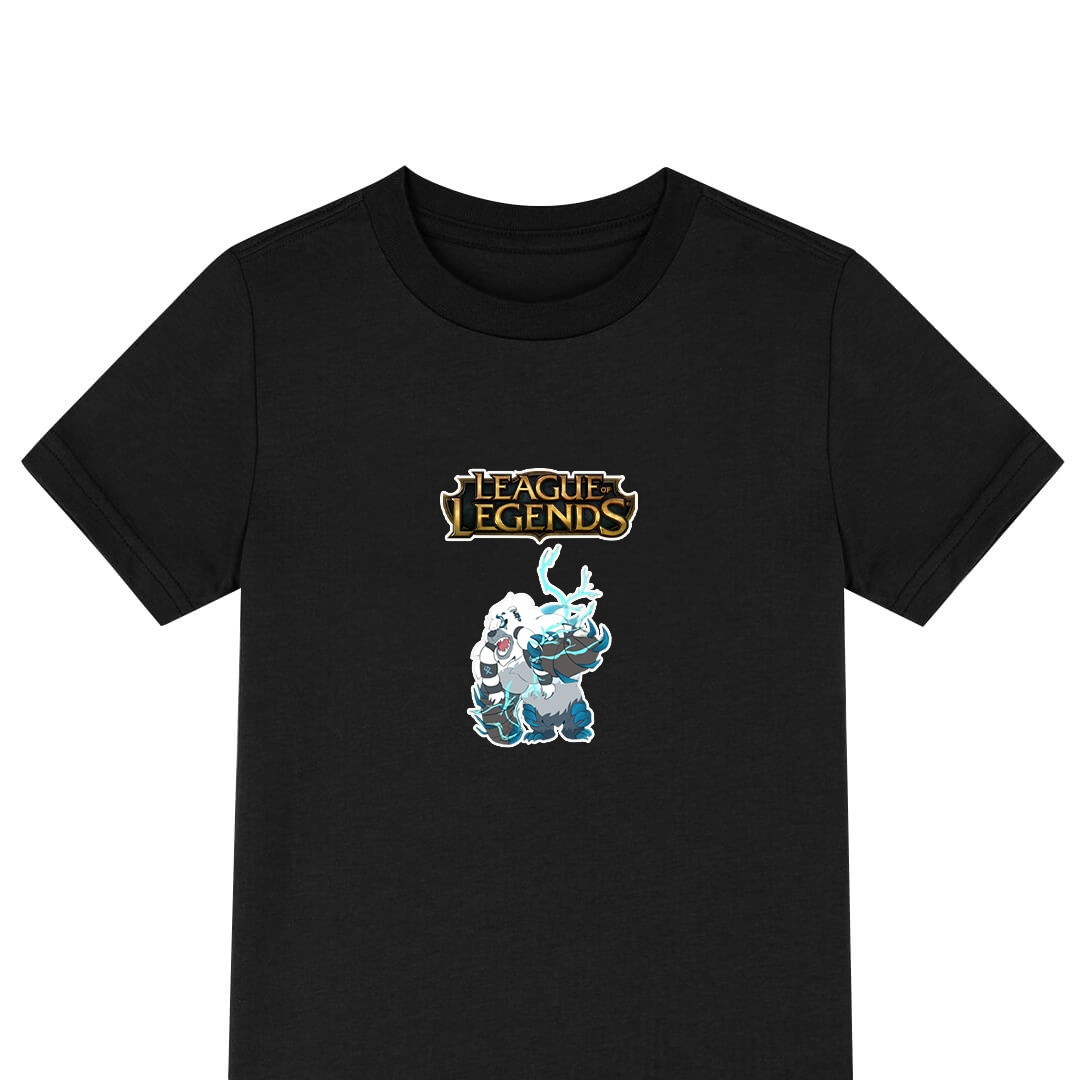 League of Legends Volibear Tee Shirt T-Shirt Short Sleeve - Volibear Rising Fury