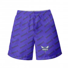 NBA Charlotte Hornets Beach Shorts Swim Pants Swimming Trunks - Charlotte Hornets Medley Monogram Wordmark
