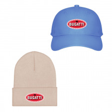 Buggati Baseball Cap Beanie Hat - Buggati Logo 1909-1963