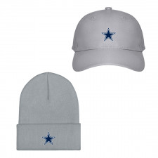 NFL Dallas Cowboys Baseball Cap Beanie Hat - Dallas Cowboys Team Single Logo