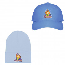 Scooby Doo Daphne Baseball Cap Beanie Hat - Daphne Creepers Sticker