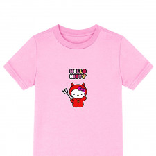 Sanrio Hello Kitty Evil Tee Shirt T-Shirt Short Sleeve - Sanrio Hello Kitty Evil Sticker