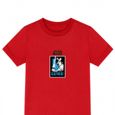 Star Wars Luke Skywalker Tee Shirt T-Shirt Short Sleeve - Luke Skywalker Official Poster