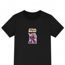 Star Wars Savage Opress Tee Shirt T-Shirt Short Sleeve - Savage Opress Chibi Art