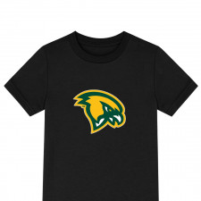 Fitchburg State University Falcons Tee Shirt T-Shirt Short Sleeve - Fitchburg State University Falcons College Football Team Single Logo