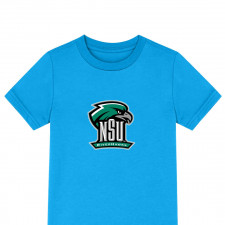 Riverhawks Northeastern State University Tee Shirt T-Shirt Short Sleeve - Riverhawks Northeastern State University College Football Team Single Logo