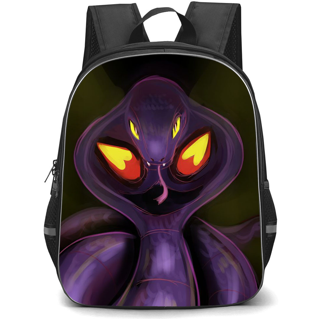 Pokemon Arbok Backpack StudentPack - Arbok Watercolor Art Poster