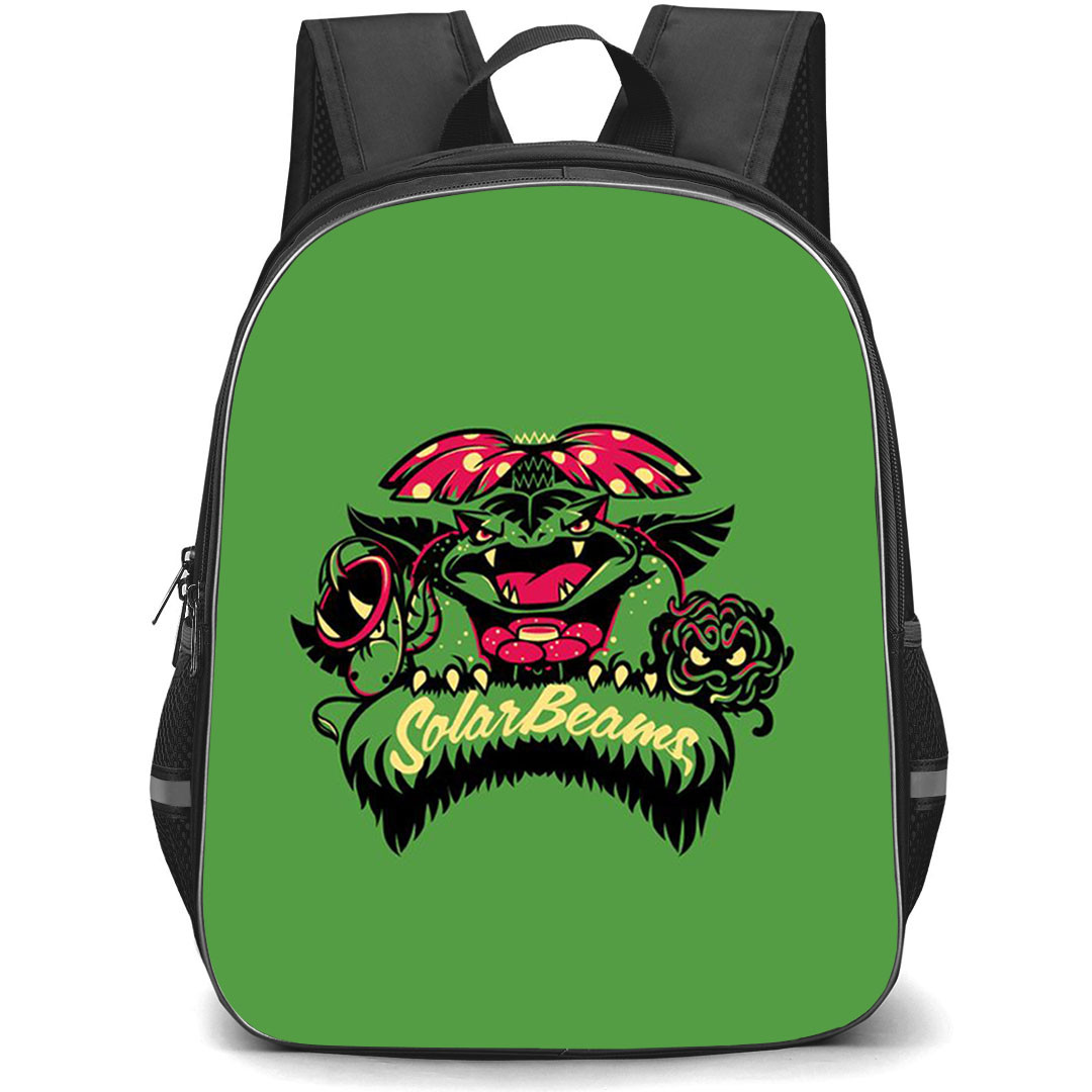 Pokemon Venusaur Backpack StudentPack - Venusaur Solar Beams On Green Background