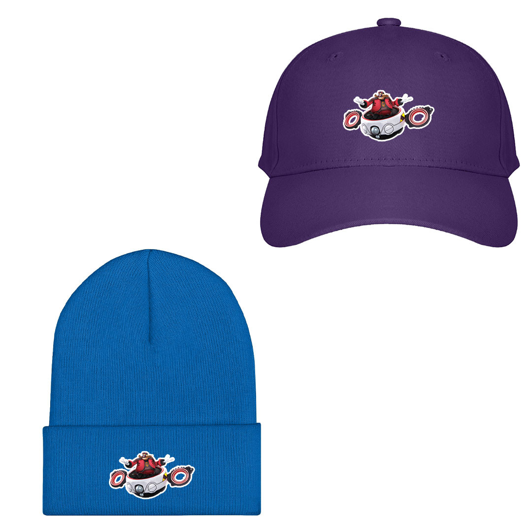 Sonic Prime Doctor Eggman Baseball Cap Beanie Hat - Doctor Eggman Character Series