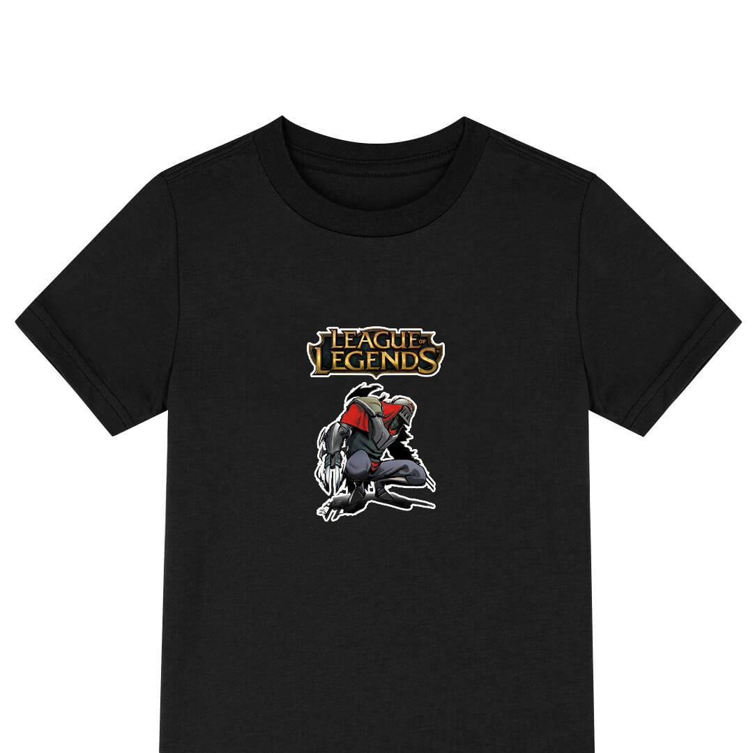 League of Legends Zed Tee Shirt T-Shirt Short Sleeve - Zed The Master of Shadows