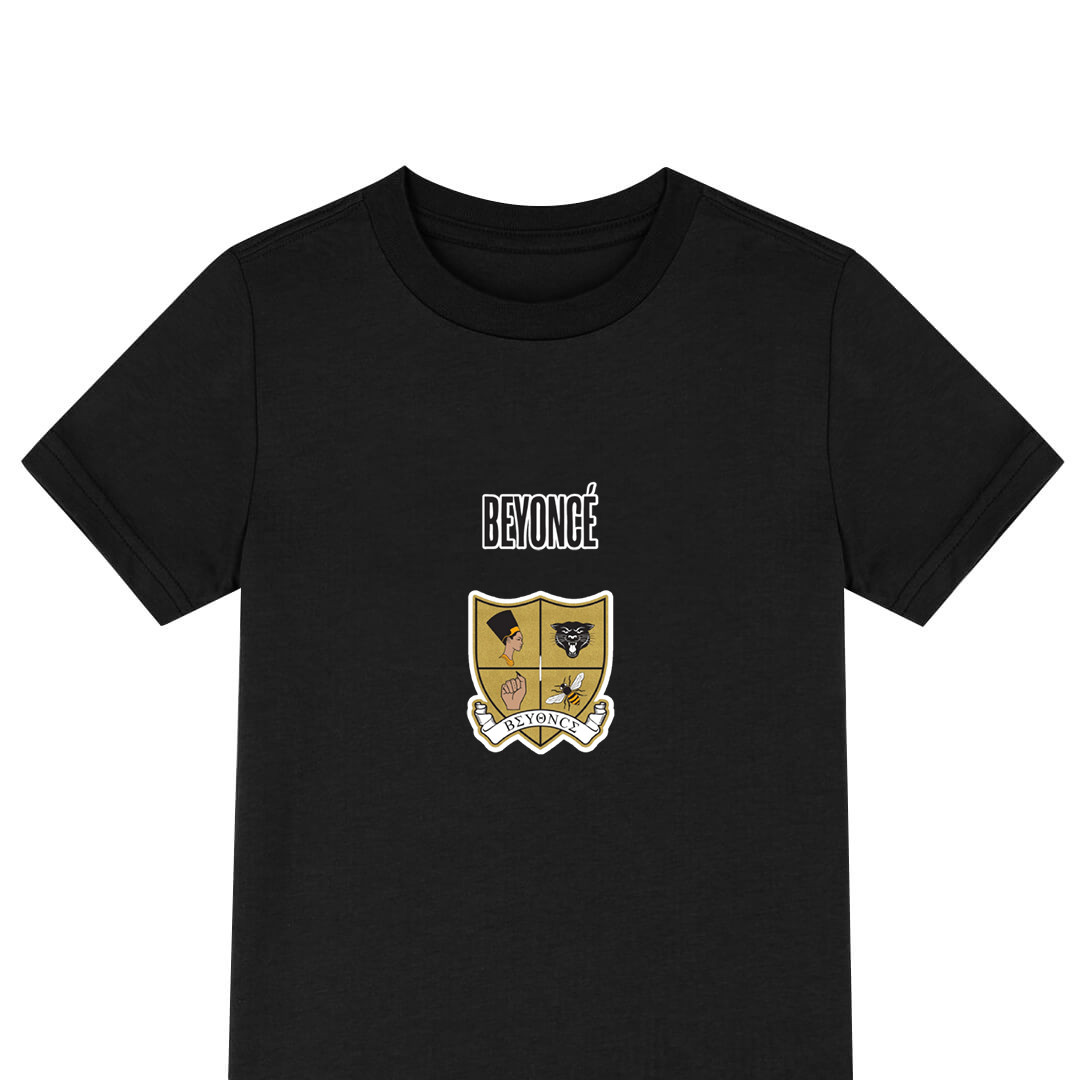 Beyonce Tee Shirt T-Shirt Short Sleeve - Beyonce Crest