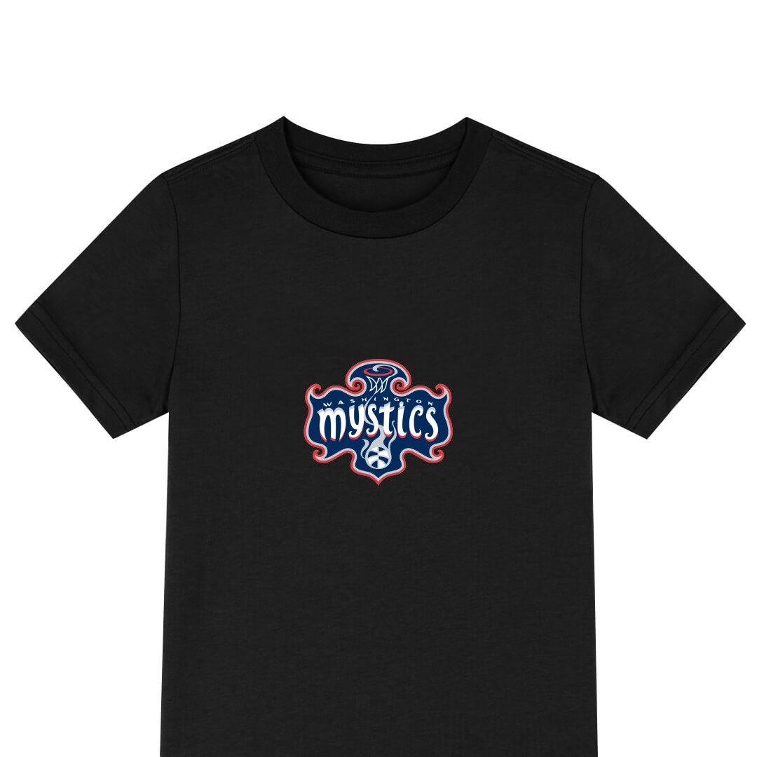 WNBA Washington Mystics Tee Shirt T-Shirt Short Sleeve - Washington Mystics Team Single Logo
