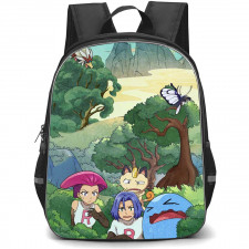 Pokemon Backpack StudentPack - Pokemon RR Team In The Forest Wallpaper