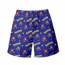 Pokemon Darmanitan Beach Shorts Swim Pants Swimming Trunks - Darmanitan Character Series Art