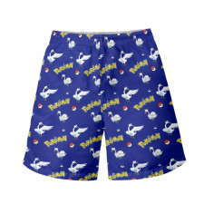 Pokemon Swanna Beach Shorts Swim Pants Swimming Trunks - Swanna Character Series Art