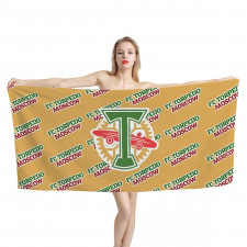 FC Torpedo Moscow Bath Beach Towel - Torpedo Football Club Medley Monogram Wordmark