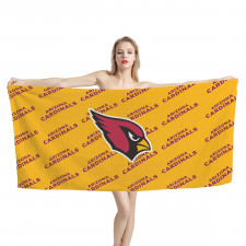 NFL Arizona Cardinals Bath Beach Towel - Arizona Cardinals Medley Monogram Wordmark