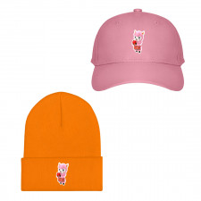 Animal Crossing Reese Baseball Cap Beanie Hat - Reese Standing Portrait