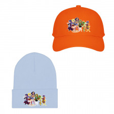 Super Hero Girls Baseball Cap Beanie Hat - Characters G2 Cartoon Art