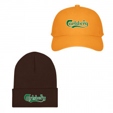Carlsberg Baseball Cap Beanie Hat - Carlsberg Logo 2018 - Present
