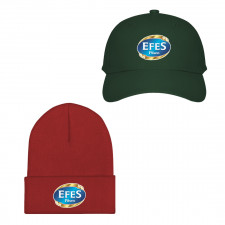 EFES Baseball Cap Beanie Hat - EFES Logo 2009-2013
