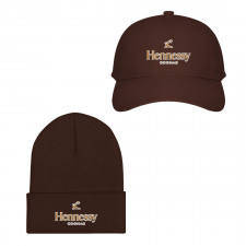 Hennessy Baseball Cap Beanie Hat - Hennessy Golden Logo