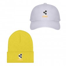 My Neighbor Totoro Dust Bunny Baseball Cap Beanie Hat - Dust Bunnies Holding Stars