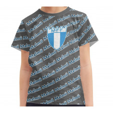 Malmo FF Tee T-Shirt - Malmo Football Club Medley Monogram Wordmark